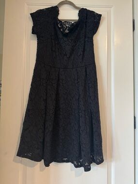 MissMay Black Lace dress Size XL